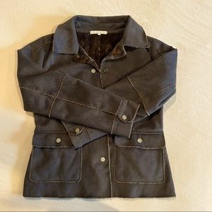 CAbi Faux Suede Jacket Medium